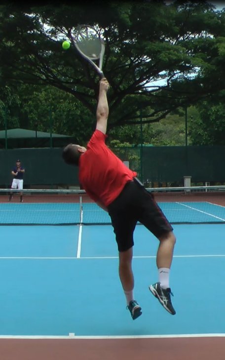 tennis serve under pressure