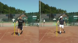 onehanded backhand video analysis